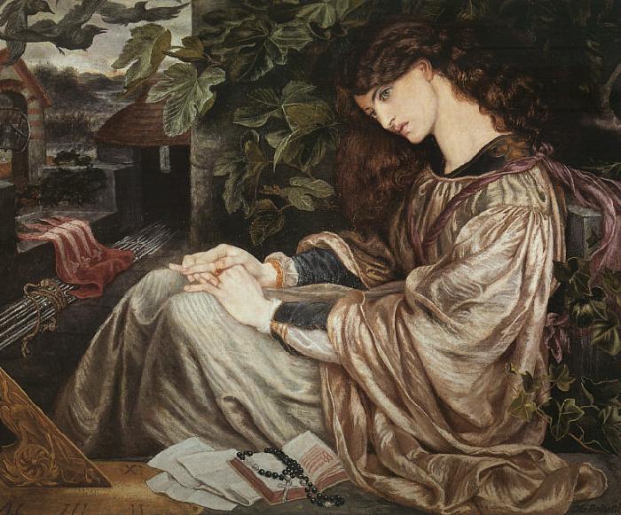 Dante Gabriel Rossetti La Pia de' Tolomei oil painting image